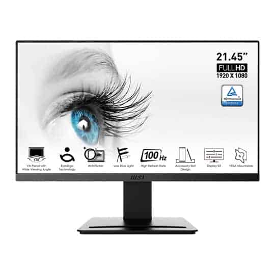 MSI PRO MP223 22" FHD 100Hz VA Business Class Monitor